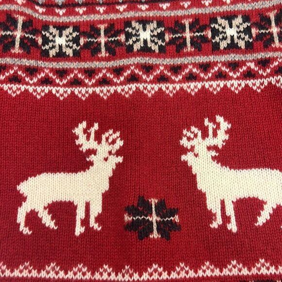 - Woolrich vintage wool fair isle sweater.  Size L/XL - Picture 6 of 7